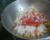 A picture of step 4 of Potato poha.