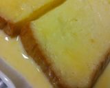A picture of step 3 of Milky Calpico and Condensed Milk French Toast.