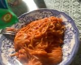 Foto del paso 5 de la receta: Espaguetis con tomate, queso y chorizo