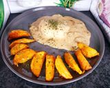 Une image de l'étape 6 de Paupiettes de poulet à la crème et aux champignons.
