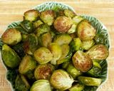 A picture of step 5 of Roasted Brussel Sprouts.