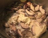 A picture of step 3 of Shiitake Pasta.