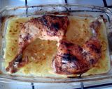 A picture of step 3 of Simply roasted chicken drumsticks.