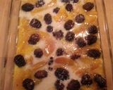 A picture of step 4 of Berry Peach Cobbler.