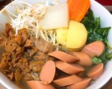 Hình bước làm 2 của món Bún thịt heo 😆