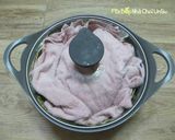 Hình bước làm 10 của món Cơm Rượu Nếp Cẩm