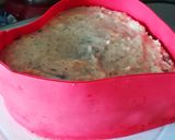 Szívtorta fondant díszítéssel recept fázis 9 fotója