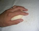 A picture of step 3 of Hearty and Satisfying Burger Buns.
