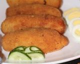 A picture of step 5 of Chicken egg bread roll.