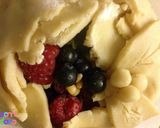 A picture of step 8 of Wrapped Brie with mixed berries and nuts (Brie en Croûte).
