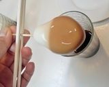 A picture of step 6 of For Character Bentos: Easy to Make a Hard Boiled Egg - "Nameko Saibai Kit".