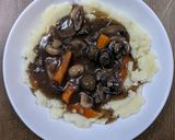 Foto do passo 8 de "Julie & Julia" (Mushroom Bourguignon com Purê de Batatas)