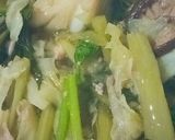 รูปขั้นตอนการทำที่ 8 ของ จับฉ่ายเอ็นข้อไก่,หนังหมู,น้ำซุปเหลือจากการทำไก่อบ - คีโต