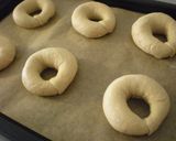 A picture of step 6 of Kinako Roasted Soy Flour Bagels.