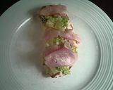 A picture of step 10 of Crab Salad with Ham Crostini.