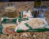 A picture of step 1 of Skinny lactose free Alfredo Sauce.
