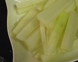 A picture of step 1 of Jako Fish and Celery Salad.