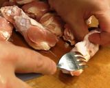 A picture of step 1 of Juicy Karaage Made With Chicken Drumsticks.