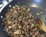 A picture of step 10 of Potato and Ground Beef Burritos.