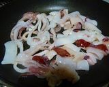 A picture of step 2 of Flour-free Ikayaki Savory Squid Pancake.