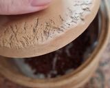 Foto del paso 3 de la receta: Brotes de lino 🌱 Germinación de semillas de lino marrón en germinador de arcilla 🌱