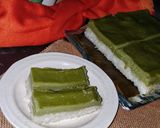 Foto langkah ke 8 dari resep Kue Talam Ketan Matcha Srikaya.
