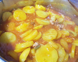 Foto del paso 15 de la receta: Patatas con setas y carne picada!😋🍴