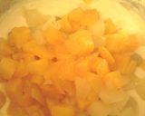 A picture of step 3 of sunshines fruit cocktail dump cake.