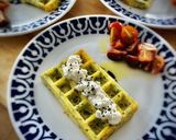 Foto del paso 6 de la receta: Gofre de calabacín con queso cottage