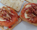 Foto del paso 3 de la receta: Hamburguesa salmón ahumado y bacon a tiras con cebolla