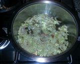 A picture of step 1 of Veggy Fusilli.
