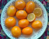 A picture of step 1 of Preserved Meyer Lemons.