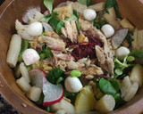 Foto del paso 2 de la receta: Ensalada de canónigos y caballa