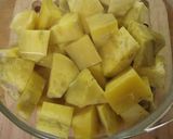 A picture of step 1 of Sweet Potato and Apple Pie for Autumn.