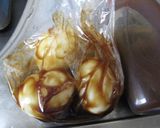 A picture of step 3 of Soft-Set Seasoned Eggs with Okonomiyaki Sauce.