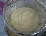 A picture of step 5 of Futako Tamagawa Cheesecake.