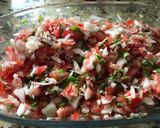 Foto del paso 4 de la receta: Pico de Gallo o Salsa Mexicana (sin chile)