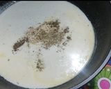 A picture of step 2 of Cheesy Macronies.