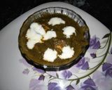 A picture of step 15 of Palak paneer.