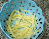 A picture of step 2 of Matchstick Fry With szechwan Pepper Seasoning.