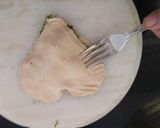 A picture of step 8 of Dil leaves /soya Parantha.