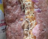 Foto del paso 5 de la receta: Niño envuelto con champiñones y queso crema
