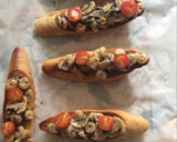 Foto del paso 6 de la receta: Rebanadas de pan con setas