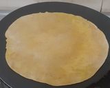 A picture of step 2 of Tikha --- Meetha thepla (spicy --- sweet roti).