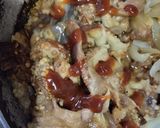 Foto del paso 1 de la receta: Wrap🥬de berenjena🍆bbq, cerdo🍖y salsa🧆mayo mostaza🌮🌯🥙