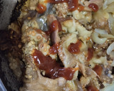 Foto del paso 1 de la receta: Wrap🥬de berenjena🍆bbq, cerdo🍖y salsa🧆mayo mostaza🌮🌯🥙