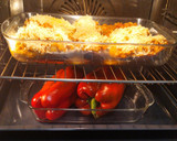 Foto del paso 11 de la receta: Berenjenas rellenas de verdura, champiñones y carne picada bajas en calorías - Receta propia