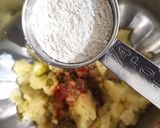 A picture of step 2 of Buckwheat Potato Patties.