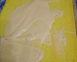 A picture of step 7 of Mango swiss roll 🥭🥭.