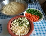 Une image de l'étape 1 de Couscous Léger aux Petits Légumes.